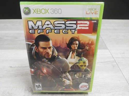 NEW SEALED Mass Effect 2 Xbox 360 2010 CIB Complete Video Game