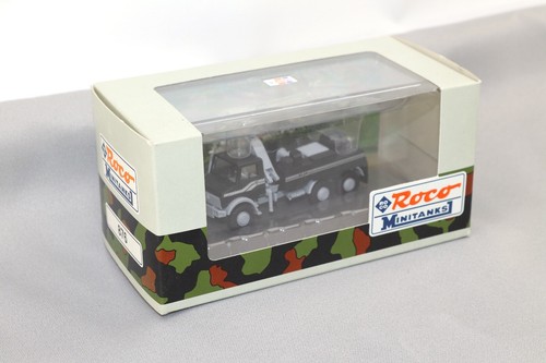 Roco Minitanks U 2450 L 6x6 Bergefahrzeug "50 Jahre Unimog 1951-2001" in Vitrine - Picture 2 of 10