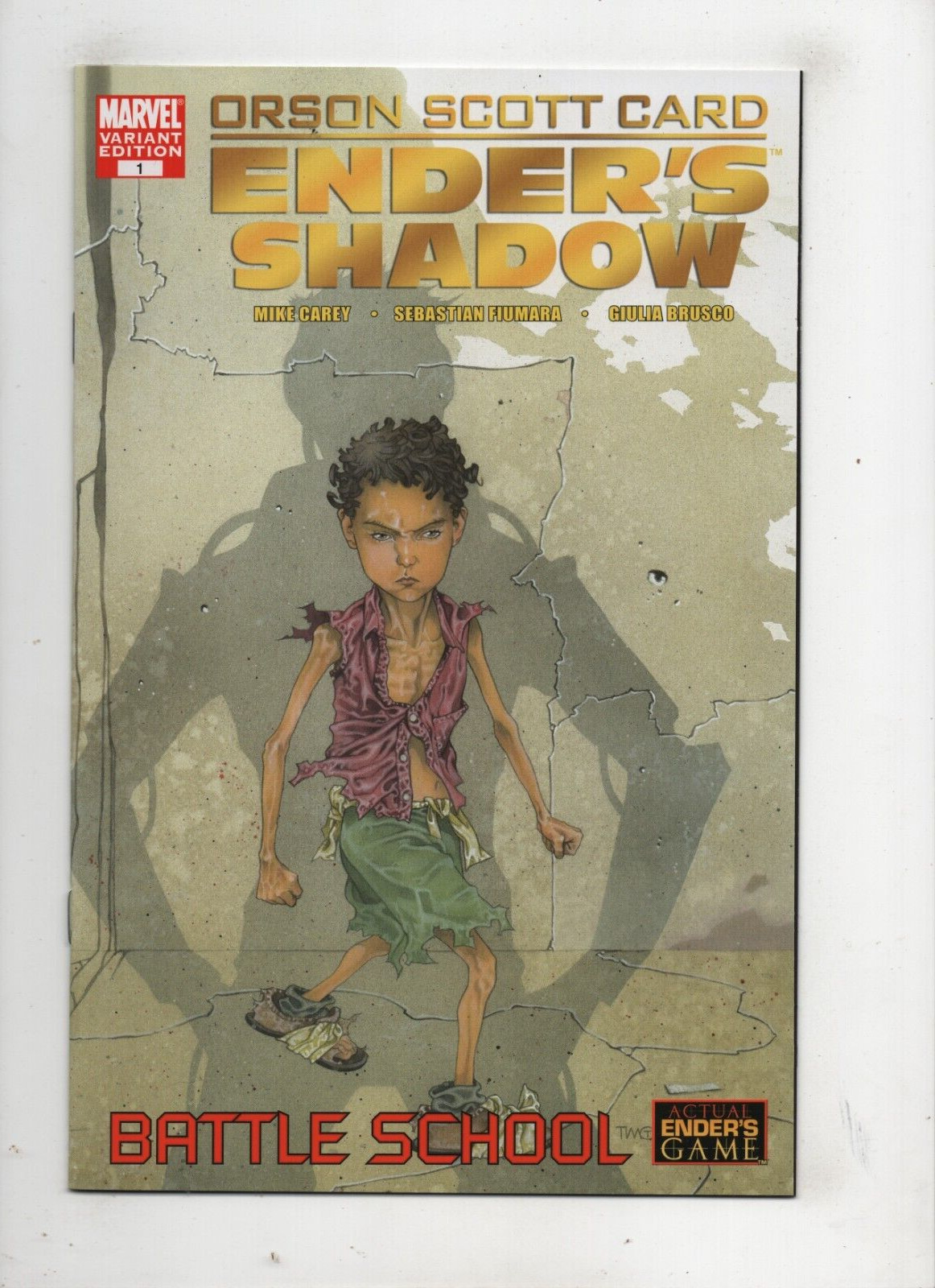 Ender's Shadow Command School 1-5 Marvel Orson scott card 2008 Hi res Scans