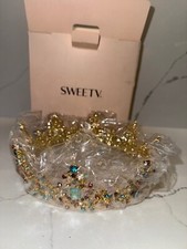 SWEETV Multicolored Queen Crown Women Girls Wedding Princess Tiara Party NEW
