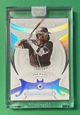 2020 PANINI FLAWLESS FERNANDO TATIS JR. DIAMOND PIECE 4/20 PADRES