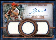 J. Hicks 2019 Museum Collection Signature Swatche Triple JSY AU Copper #SSTAJHI 