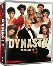 Dynasty TV Series Seasons 5-7 (23 Disc DVD Set) 87 Episodes, Free Shipping