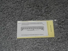 C-D-S DECALS PASSENGER CAR HO GAUGE DOMINION ATLANTIC  NIP