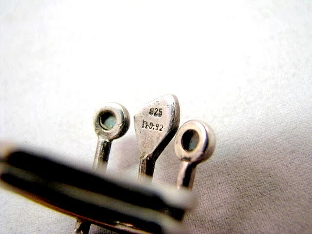 Franz Zerrenner Pforzheim Sterling Silber 925 Ring mit Türkis RG 53 - Bild 4 von 4