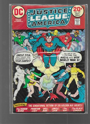 Justice League of America (vol I) #'s 90-124 Mid Grade Bronze Age