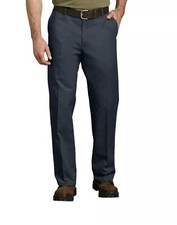 Dickies Men's Relaxed Fit Straight Leg Navy Multi Pocket Work Pants. Size 44X30