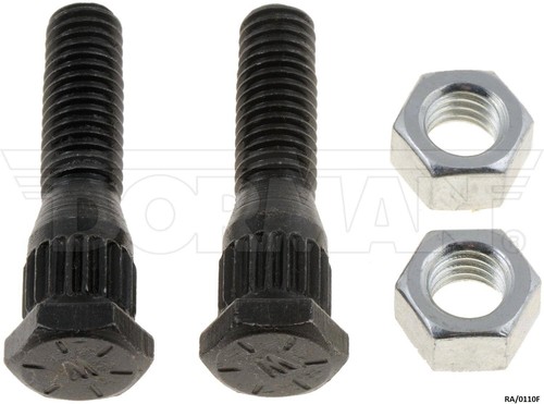 2 x Exhaust Manifold Stud & Nut for JEEP WRANGLER YJ TJ 4.0L 1987-2002 RA/0110F