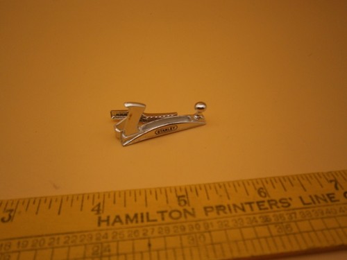 Vintage Stanley Wood Plane Tool Tie Clip Tack Bar Anson
