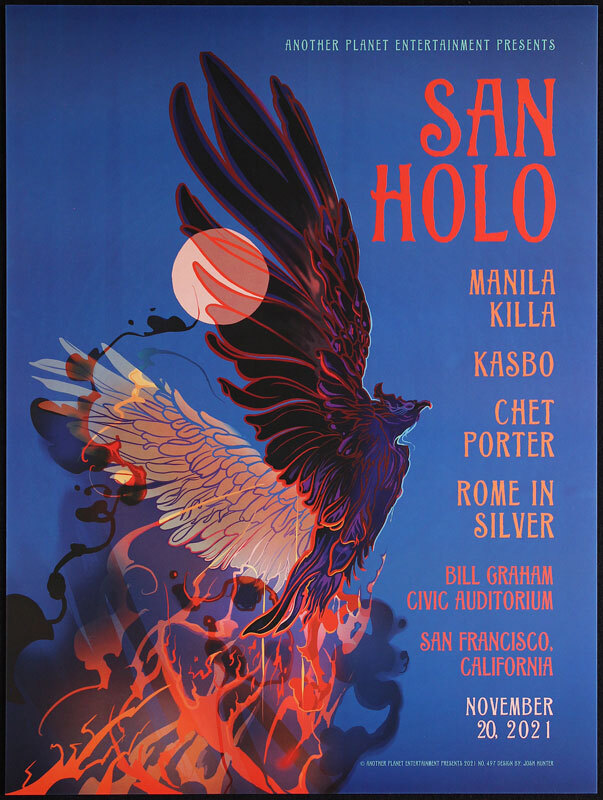 Manila Killa Kasbo Chet Porter 11/20/2021 Poster Bill Graham