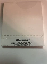 Klemsan KPR-SCE-24VACDC-1 Interface Relay - NEW