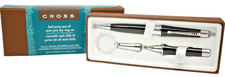 CROSS Beverly Black Lacquer Ballpoint Pen Mini Pen Key Ring Set with Gift Box