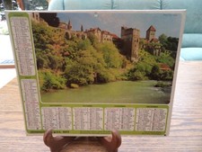 CALENDRIER LA POSTE - ALMANACH DES PTT 1977 " SAUVETERRE+ESTAING " - REGION 28