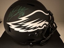 Miles Sanders Signed Helmet - JSA Certified - Eagles