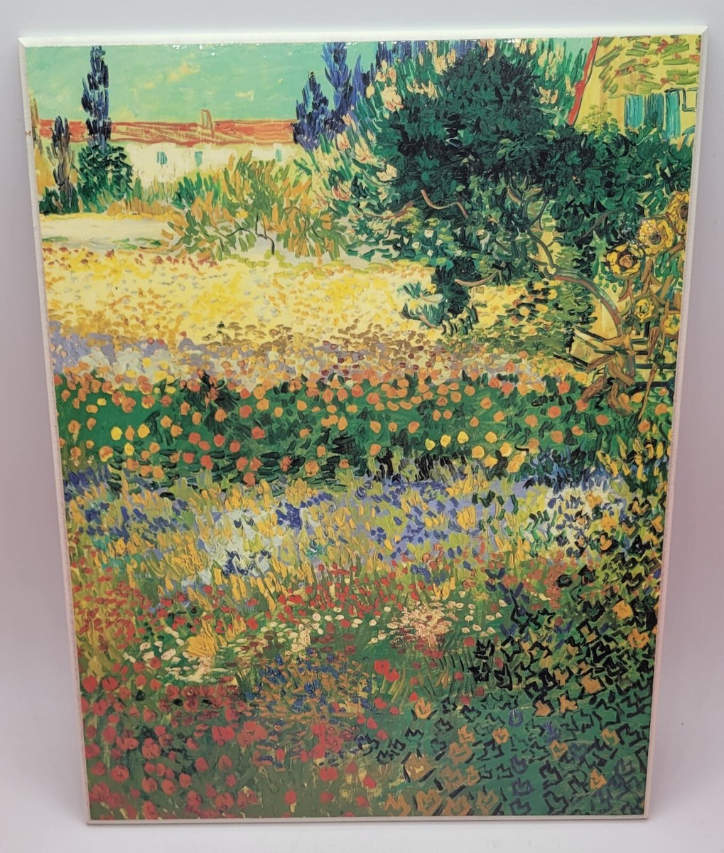 Vintage Flowering Garden Vincent Van Gogh, The Metropolitan