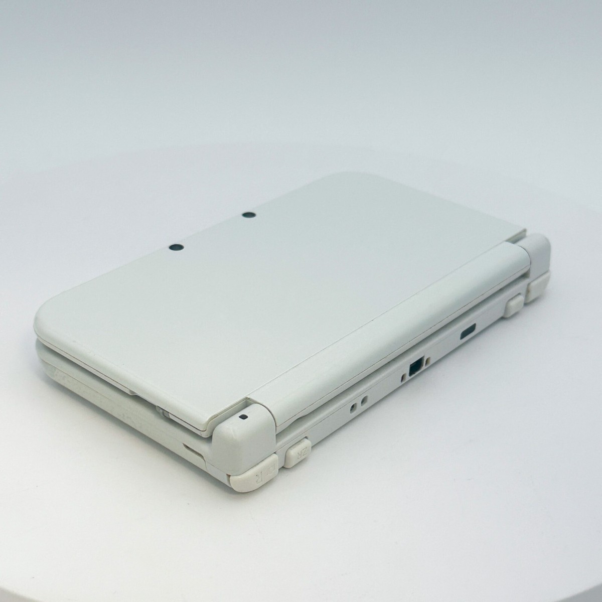 New Nintendo 3DS XL LL Pearl White Console Japanese ver Good