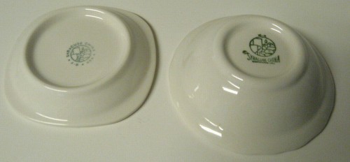 ARTÍCULOS DE COLECCIÓN - SIRACUSA CHINA EE. UU. - 3 PIEZAS - 2 MINI CUENCOS + 1 MINI PLATILLO - Imagen 2 de 4