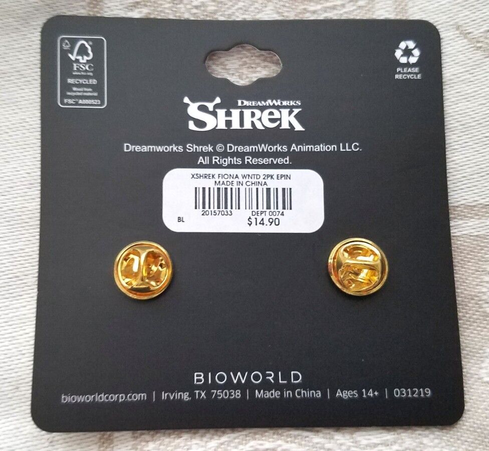 Feeling Shrexy Enamel Pin Shrek and Fiona Pin 