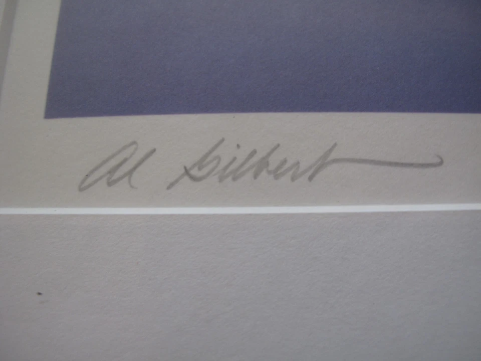 1978 Albert Al Gilbert SIGNED Federal Duck Stamp w/Framed Print 522/5800 - Image 3 of 4