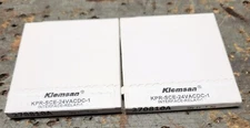 (Lot of 2) Klemsan 270810A Interface Relay KPR-SCE 24VAC/DC 1C