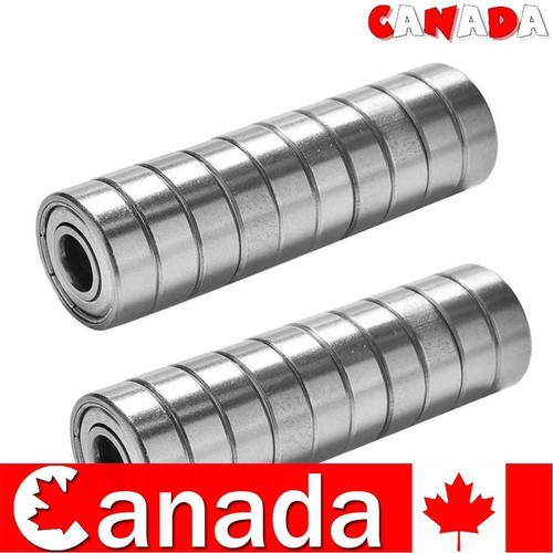 20pcs 608ZZ Ball Bearings Carbon Steel ABEC-7 Bearings for Skateboard Scooter - Picture 1 of 12