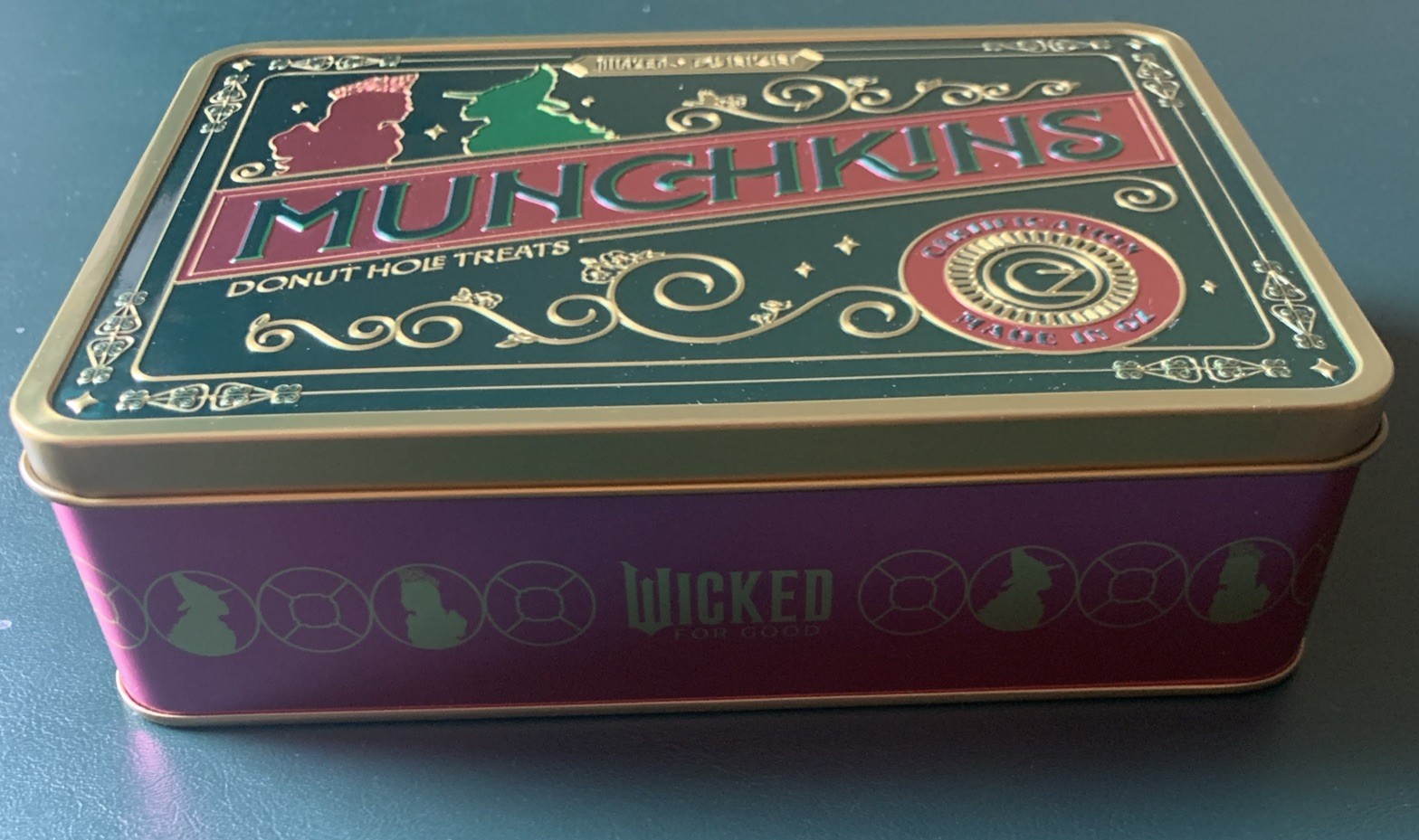 Dunkin Donuts Wicked Donut Hole Munchkins Tin