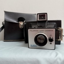 1970s Polaroid Land Camera Super Colorpack Instant Film w/Flash Untested VTG