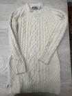 Aran Crafts Ireland Aran Knit Jumper Dress Size Small