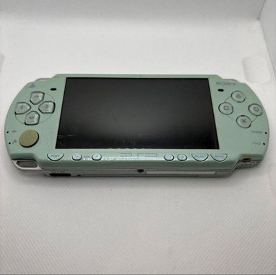 Sony PSP-2000 Mint Green Broken LCD Parts A0954