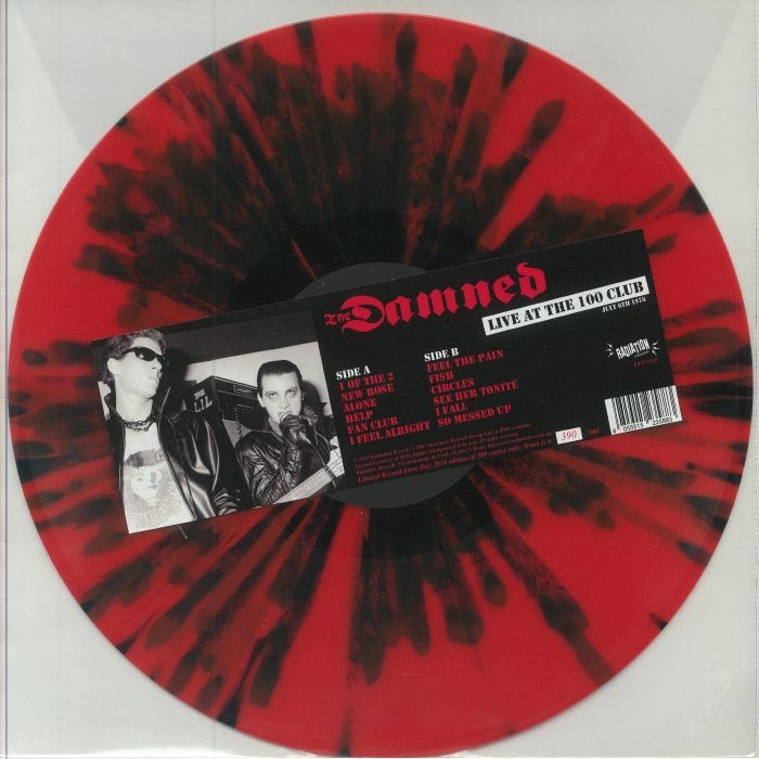 DAMNED, The - Live At The 100 Club: July 6th 1976 (Record Store Day RSD 2024)