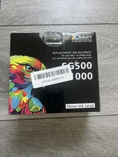 Xcinkjet Sublimation Ink Cartridges Compatible w/Sawgrass Virtuoso SG500 SG1000