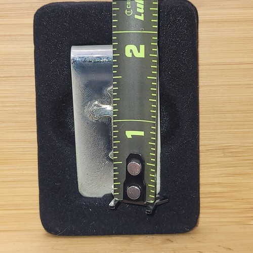 Kreuz Edelstahl Geldklammer 1 3/4” x 1” Neu aus altem Lagerbestand - Bild 3 von 4