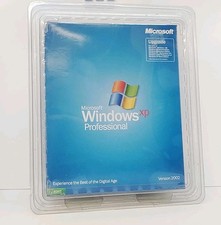 Microsoft Windows XP Professional Upgrade Version 2002 New Factory Sealed 