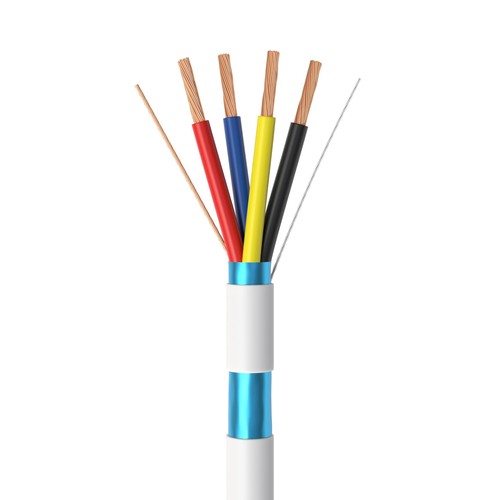 500ft Stranded 22/4 Alarm CCA FTP Shielded Cable for Low Voltage LED, Burglar... - Picture 2 of 6