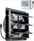 Shutter Exhaust Fan with Wireless Control Panel, 12'' Wall Mount Attic Fan wi... — photo 1