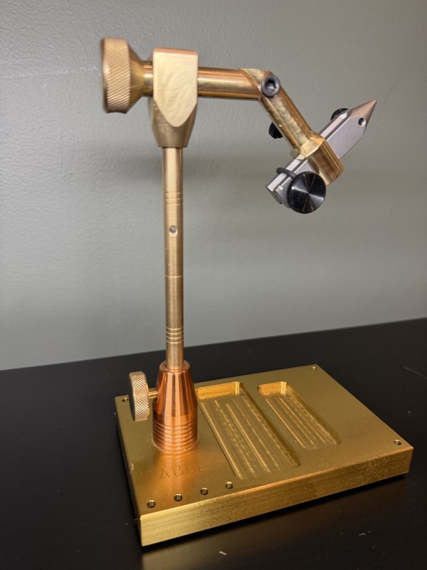 Abel Fly Tying Vise: Rare Vintage Collectors Vise- Precision Machined