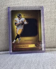 2025 Panini Silhouette Ben Rothlisberger Patch #SSS-BRR 14/49