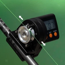 Fishing Line Counter Lightweight Adjustable Nut Clamp Practical