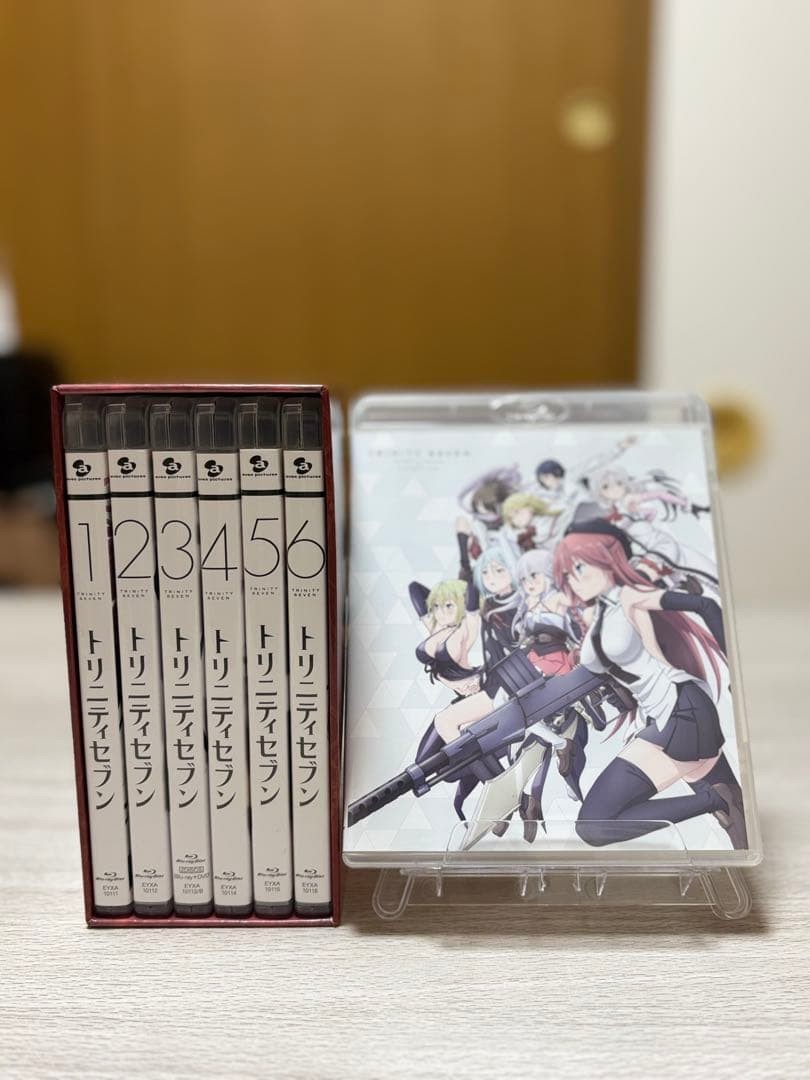 Trinity Seven Complete Blu-ray Set All 6 Volumes Plus Movie | eBay