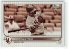 Pete Alonso 2022 Topps Chrome Sepia Refractor New York Mets #209