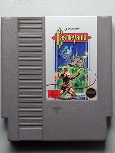 Castlevania 1987 Nintendo Entertainment System NES with Rental Case Tested
