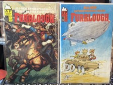 FURRLOUGH #1 & 2 ANTARCTIC PRESS 1991 *LOW PRINT RUN! ANTHROPOMORPHIC