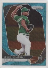 2020 Panini Prizm Tier II Teal Wave Prizm Jesus Luzardo #104 02ty