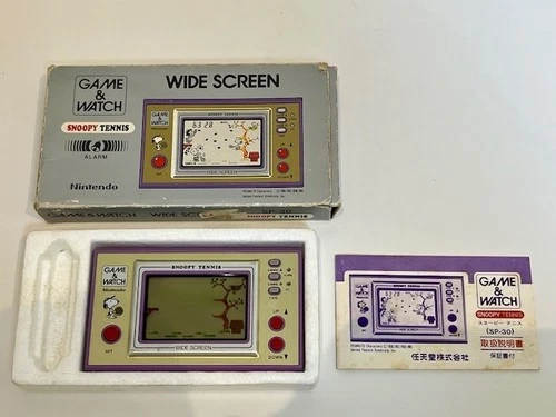 Nintendo GAME & WATCH SNOOPY TENNIS SP-30