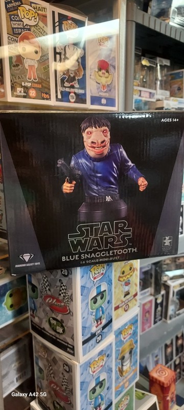 Star Wars a New Hope Blue Snaggletooth 1/6 Scale Bust