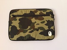 BAPE A Bathing Ape 1st CAMO PC LAPTOP CASE 13 Inch Pre Owned