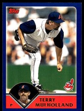 Terry Mulholland 2003 Topps #543 Indians MLB READ FREE SHIPPING AutographDen