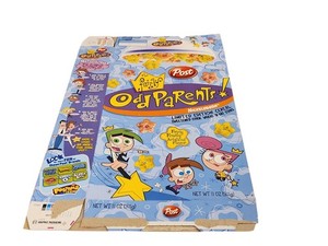  2003 FAIRLY ODD PARENTS Post CEREAL BOX Nickelodeon animated cartoon 