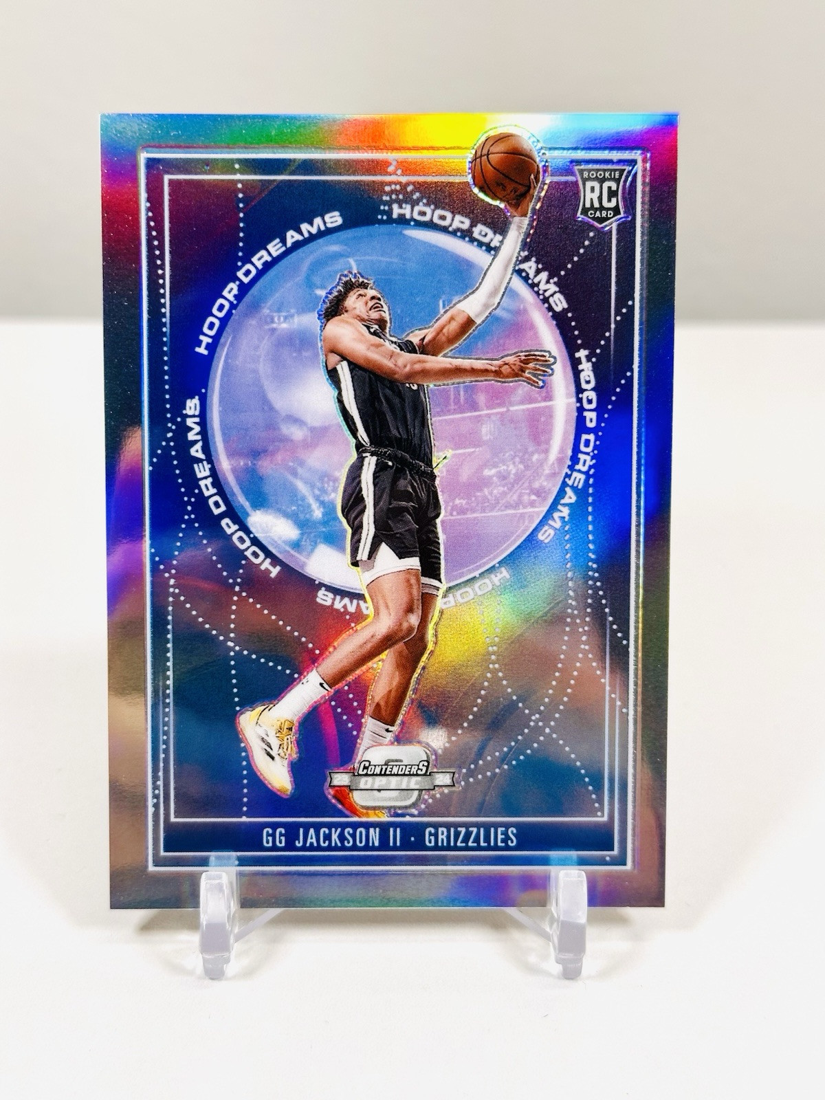 2023-24 Panini Contenders Optic GG Jackson II Hoop Dreams Silver Rookie #13