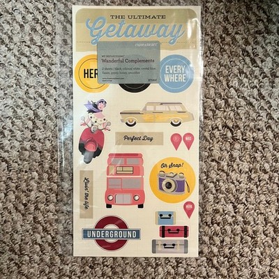 CTMH Close to My Heart X7191C Wanderful Complements stickers workshop kit